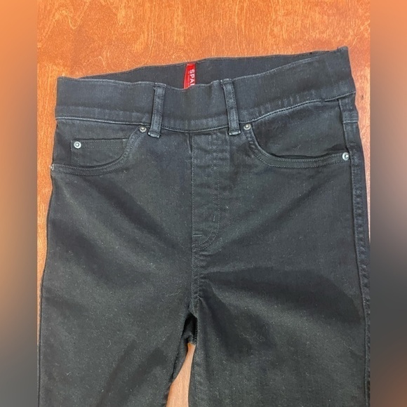 SPANX 20278R Ankle Jeans Leggings XS Jegging Clean Black Pull On Stretch Shaping - Picture 6 of 12